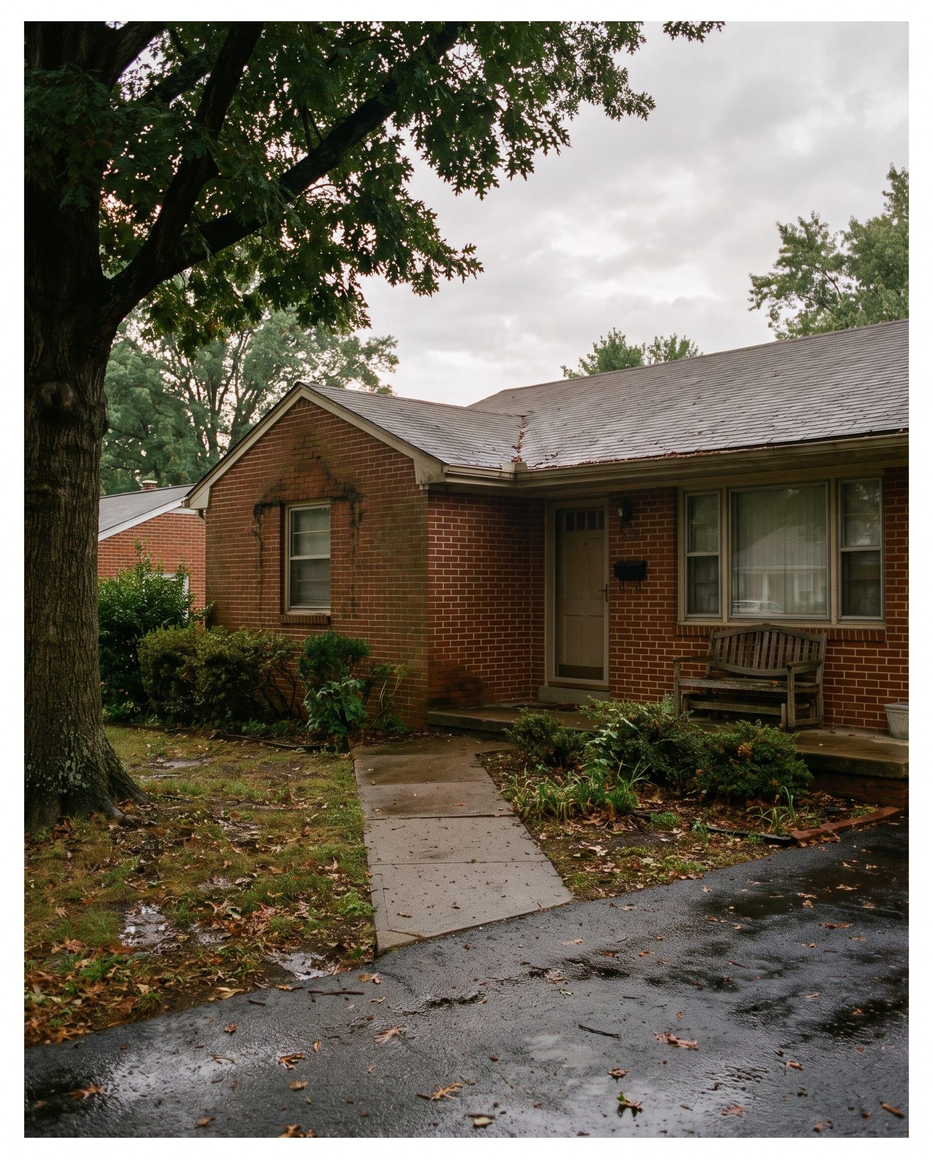 Brick rambler, Hyattsville MD